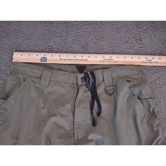 Boy Scouts of America Men's Shorts Medium Drawstring Green pockets outdoor Nylon - Picture 4 of 14